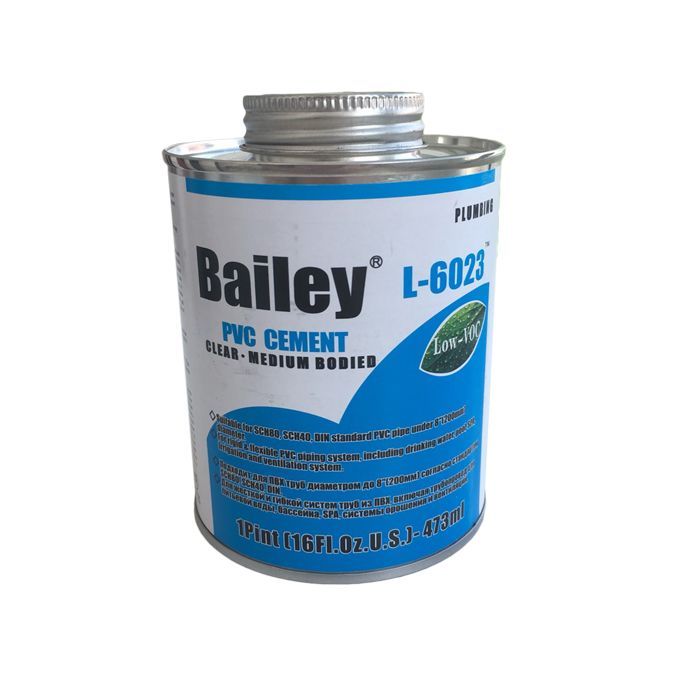 Клей для труб ПВХ Bailey L-6023 118 мл
