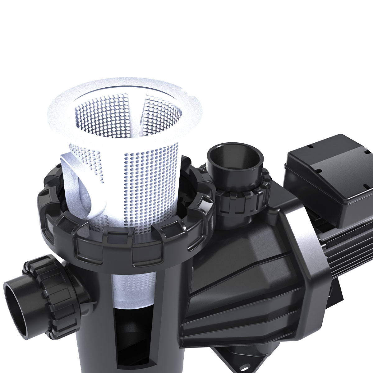 Насос для бассейна Aquaviva ECW100T с ПФ (22м³/ч*3.5м 1.1кВт 380В)